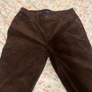 Dark brown pants size 16